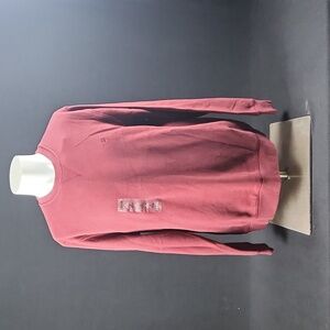 NWT- IZOD Men's Long-Sleeve Sweatshirt (Fleece)- Color Chocolate Truffle- Sz M